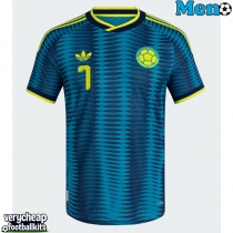 Colombia Luis Diaz #7 Replica Away Shirt World Cup 2026 Short Sleeve
